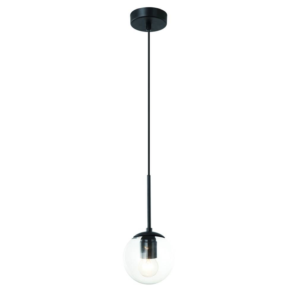 Open Design Bao lampe suspendue 1x8 W noir-transparent OR80100