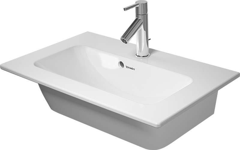 Duravit ME by Starck lavabo 63x40 cm rectangulaire de meuble blanc 23426300001