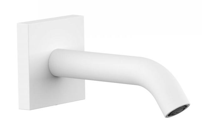 Tres Complementos bec pour mitigeur de lavabo blanc 21018107BM