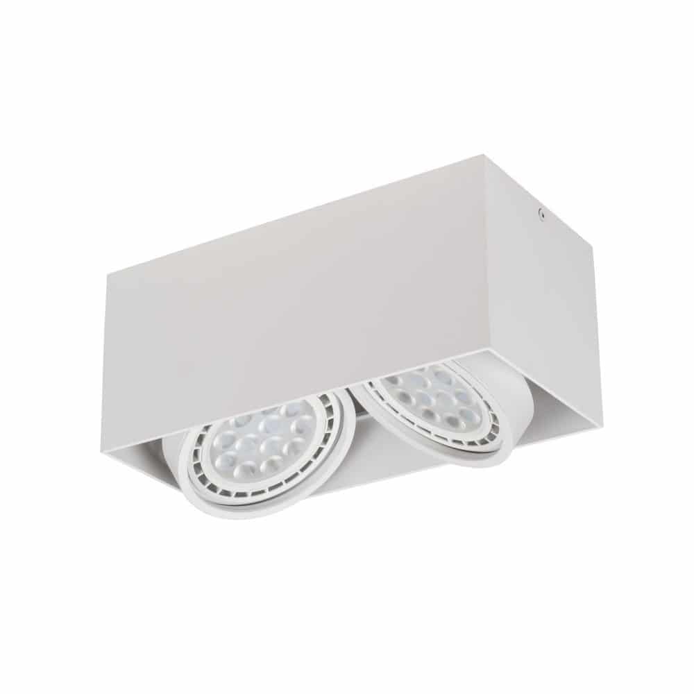 Open Design Cardi II plafonnier 2x8 W blanc OR81978