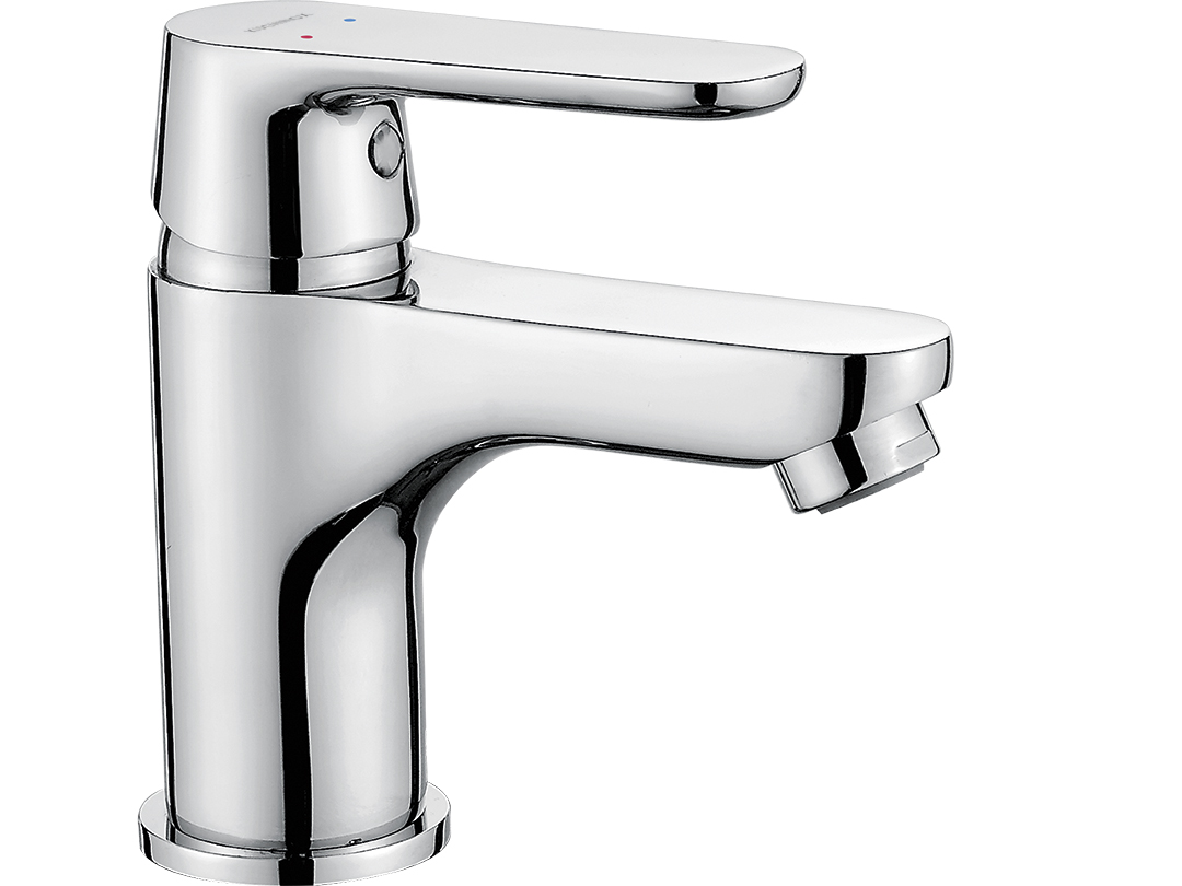 Kuchinox Dima mitigeur de lavabo sur pied chrome BQD022D