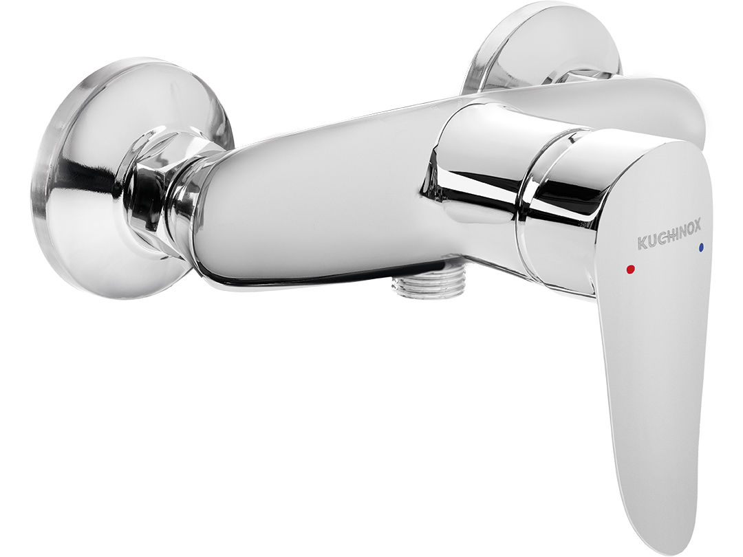 Kuchinox Cento mitigeur de douche murale chrome BKC040D