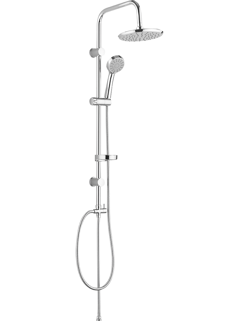 Kuchinox Cento ensemble de douche mural oui chrome PKC00OX