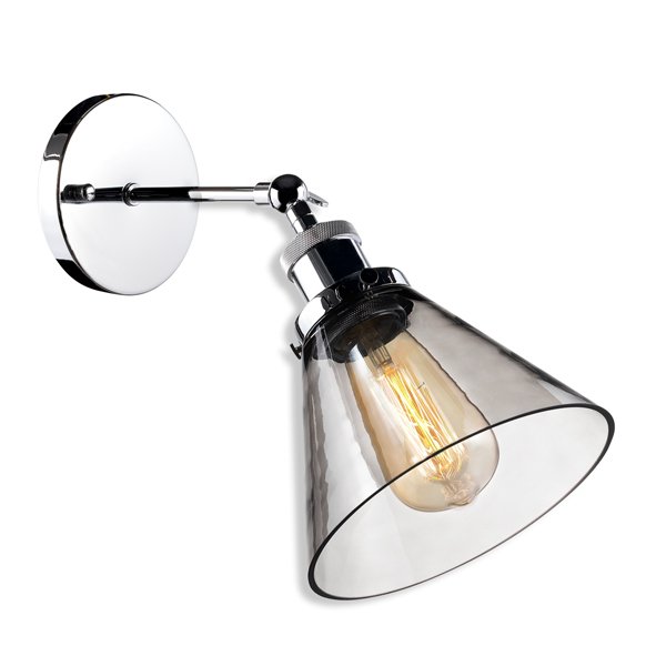 Altavola Design New York Loft applique murale 1x60 W chrome-fumé LA034/W_smoky_chrom