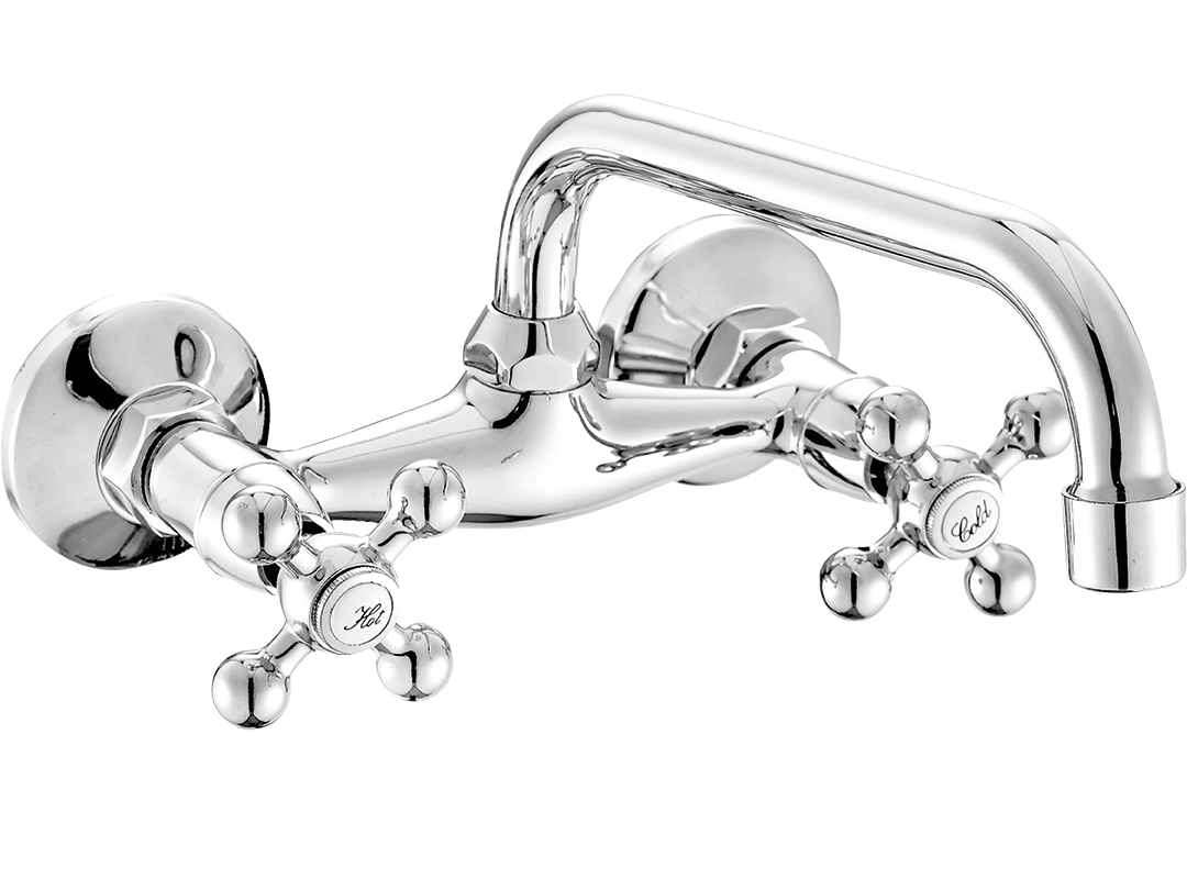 Kuchinox Stilo mitigeur de lavabo murale chrome BKI050D