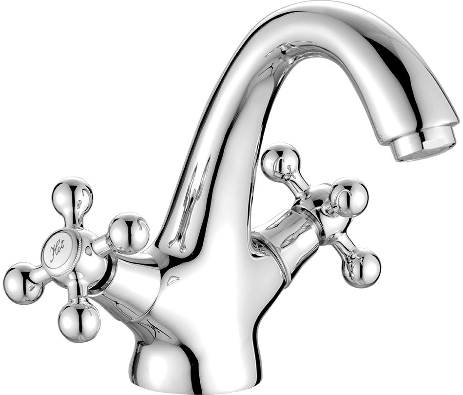 Kuchinox Stilo mitigeur de lavabo sur pied chrome BKI022D