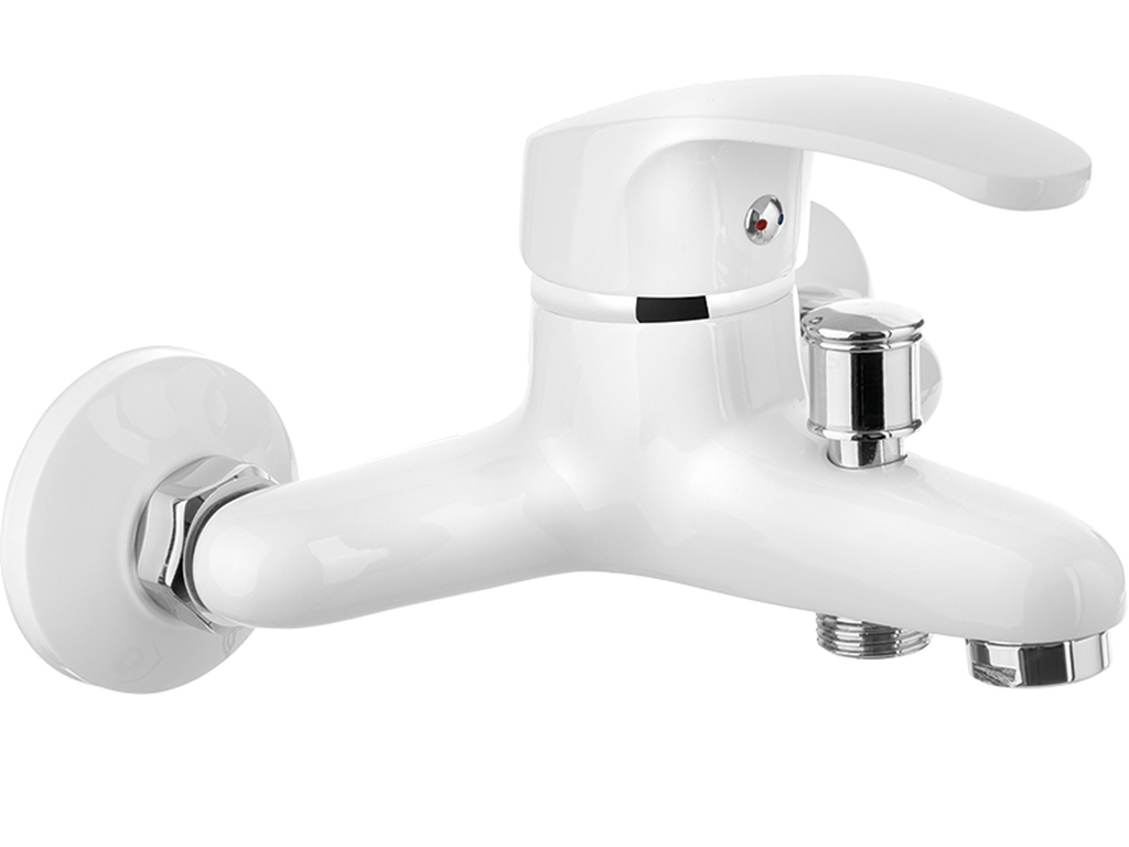 Kuchinox Kakadu mitigeur bain-douche murale blanc BKK610D