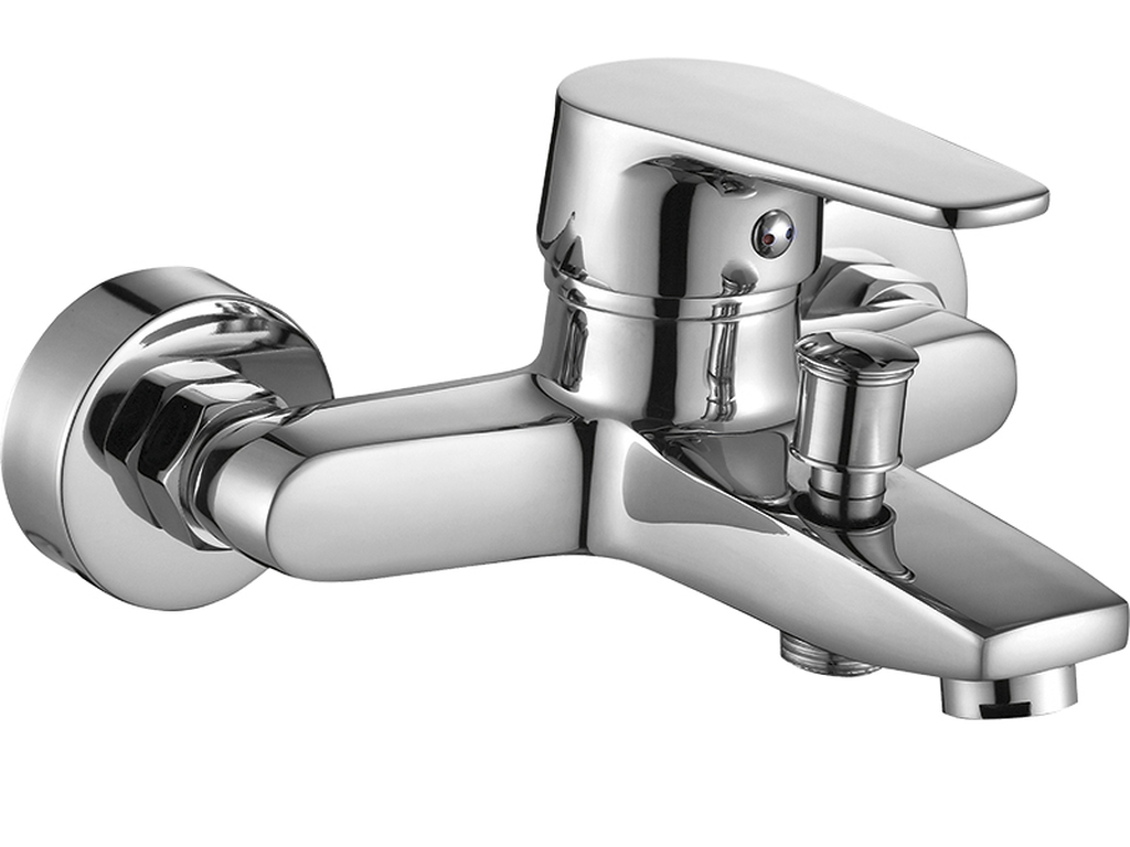 Kuchinox Luga mitigeur bain-douche murale chrome BQL010D