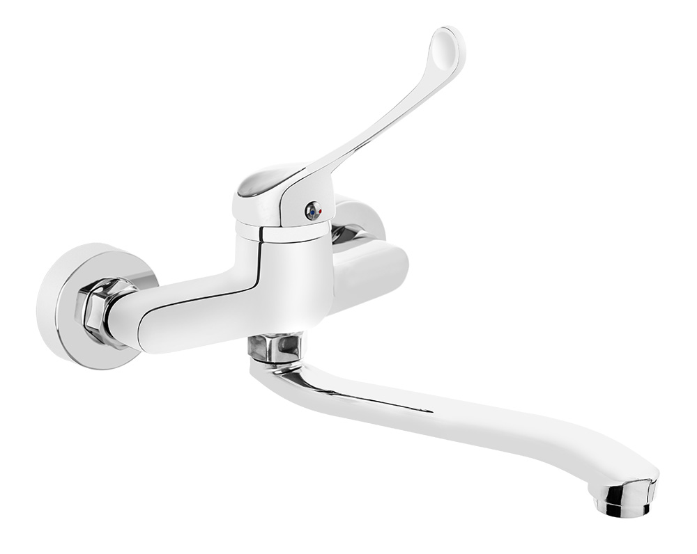 Kuchinox Madera mitigeur de cuisine murale chrome BQM08MD