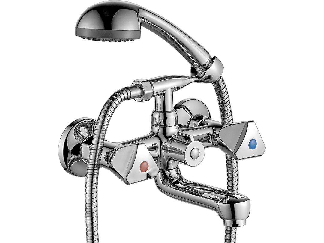 Kuchinox Norm mitigeur bain-douche murale chrome BQN011D