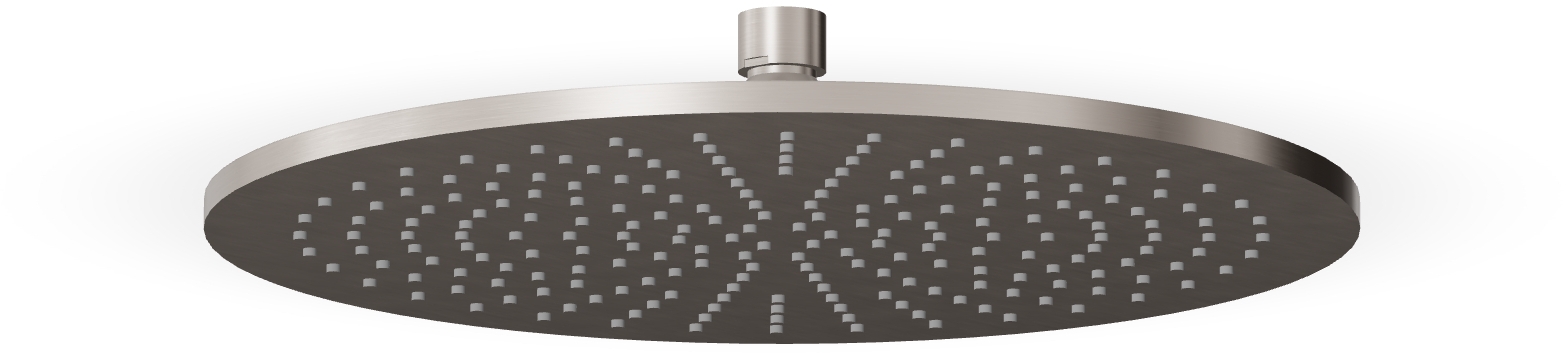 Zucchetti Closer douche à effet de pluie 30x30 cm ronde blanc Z94266.C3