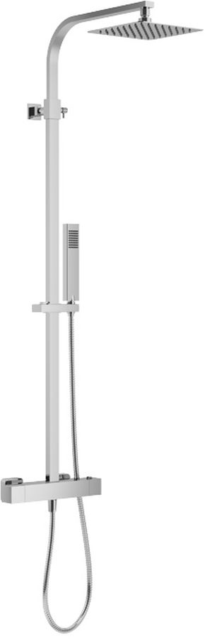 Actima Square Termo ensemble de douche mural avec thermostat chrome ARAC.SY.108CR