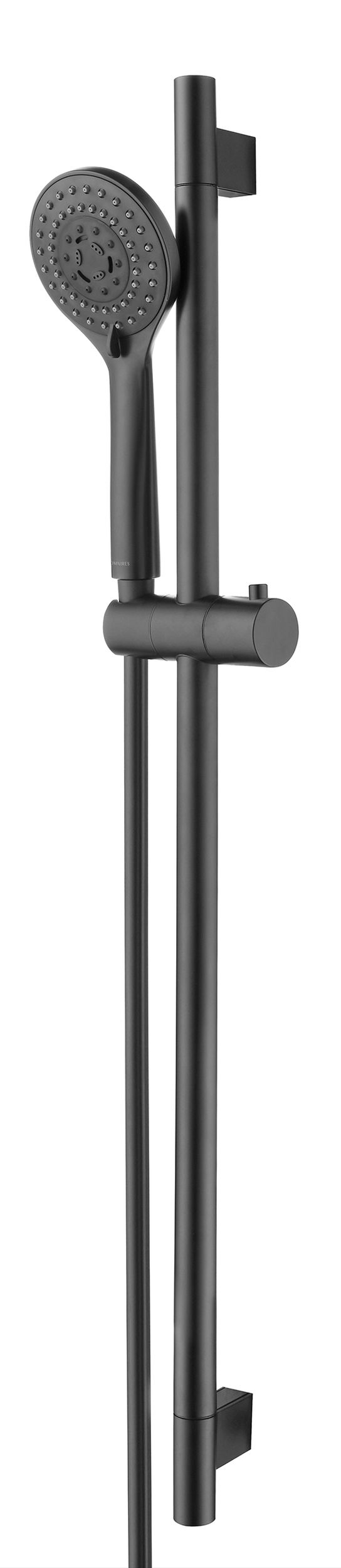 Omnires Yosemite ensemble de douche mural noir YOSEMITE-SBL