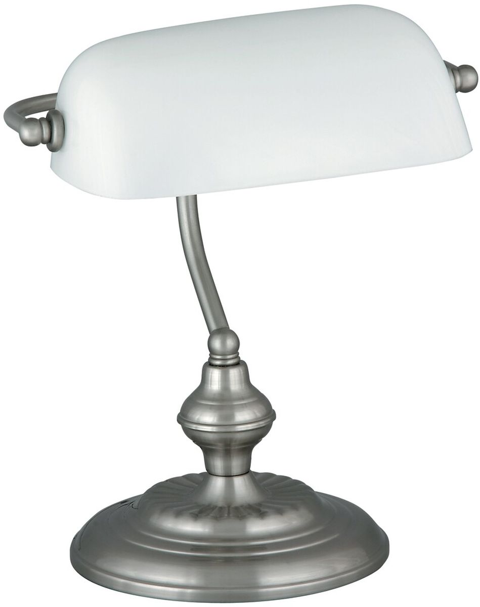 Rabalux Bank lampe de bureau 1x60 W blanc-chrome 4037