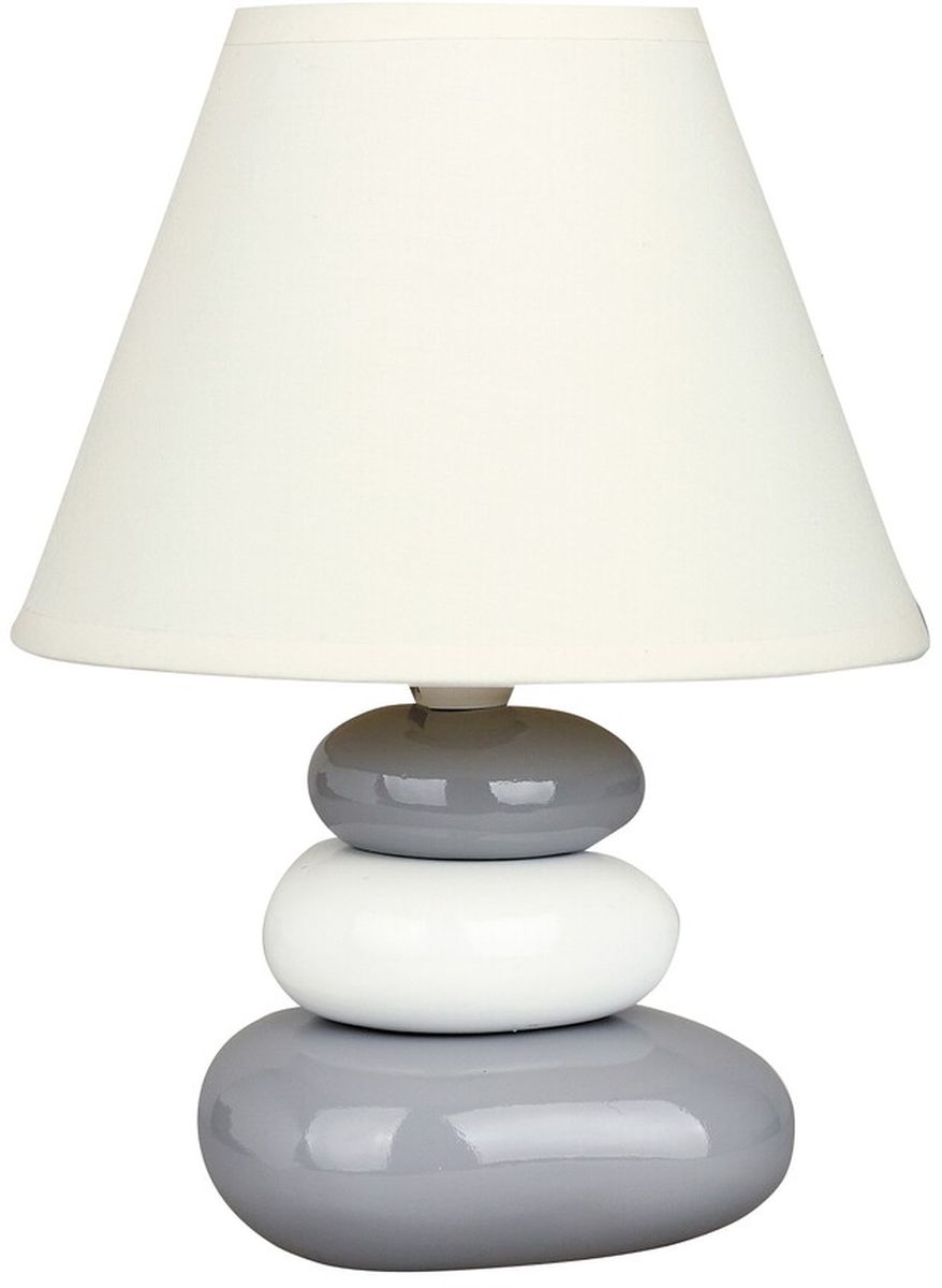 Rabalux Salem lampe de table 1x40 W blanc-argenté 4948