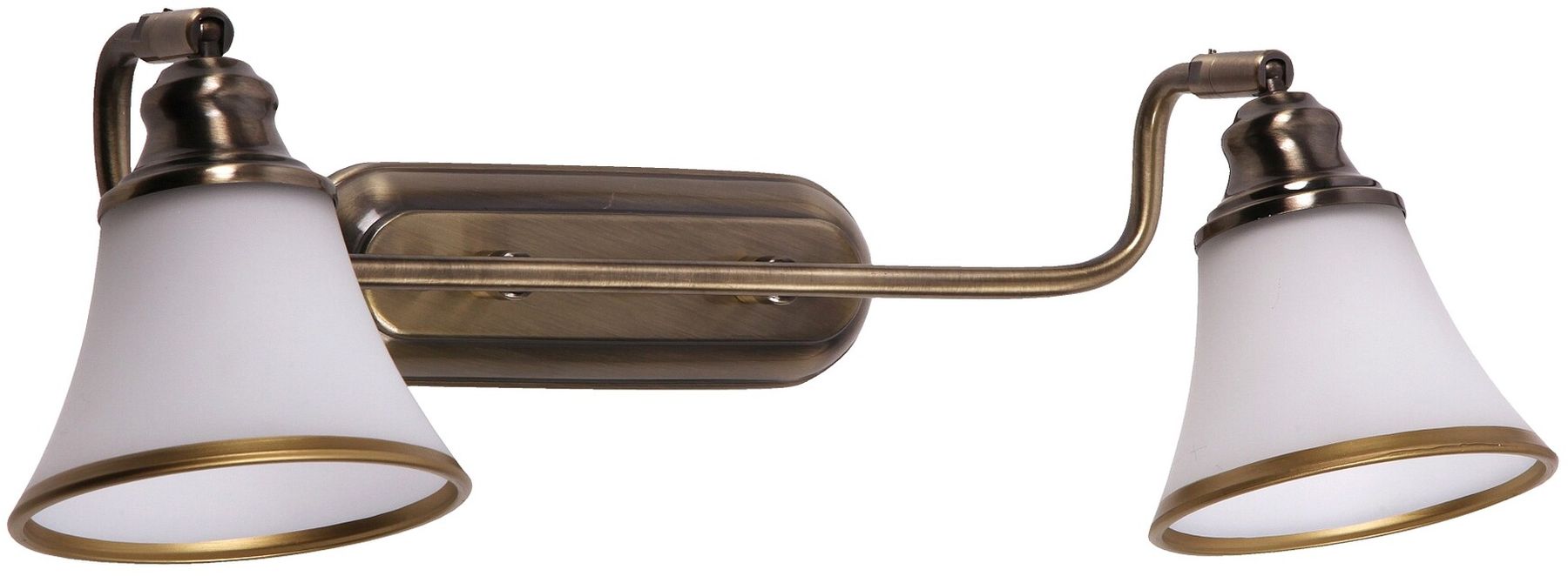 Rabalux Grando applique murale 2x40 W blanc-marron 6546