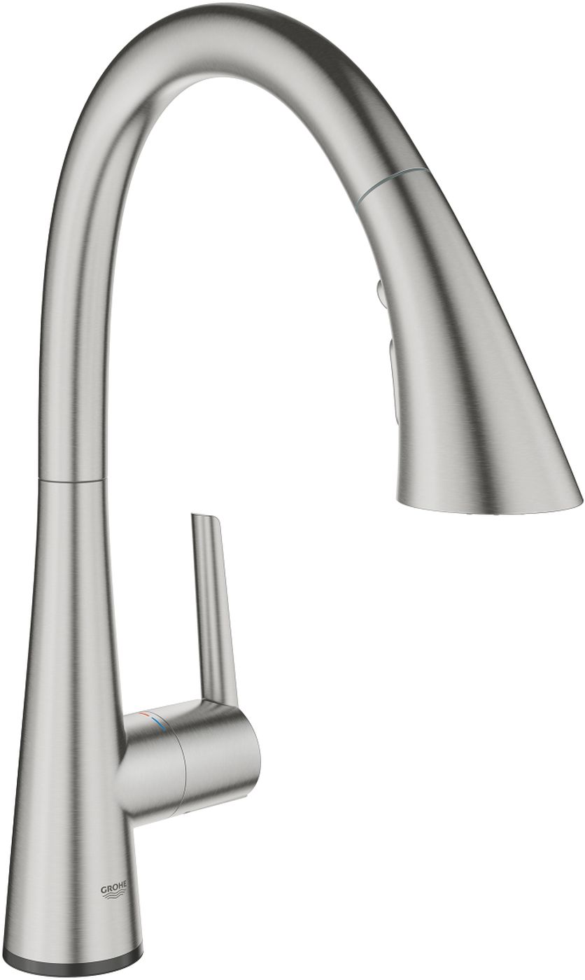 Grohe Zedra mitigeur de cuisine sur pied SuperSteel 30219DC2
