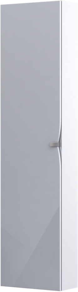 Oristo Siena armoire 40x17x160 cm latérale suspendue blanc OR45-SB1D-40-1
