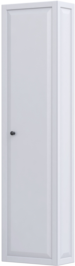 Oristo Montebianco armoire 40x20x155 cm latérale suspendue blanc OR47-SB1D-40-2