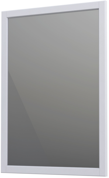 Oristo Montebianco miroir 60x80 cm rectangulaire blanc OR47-L-RAOO-60-2