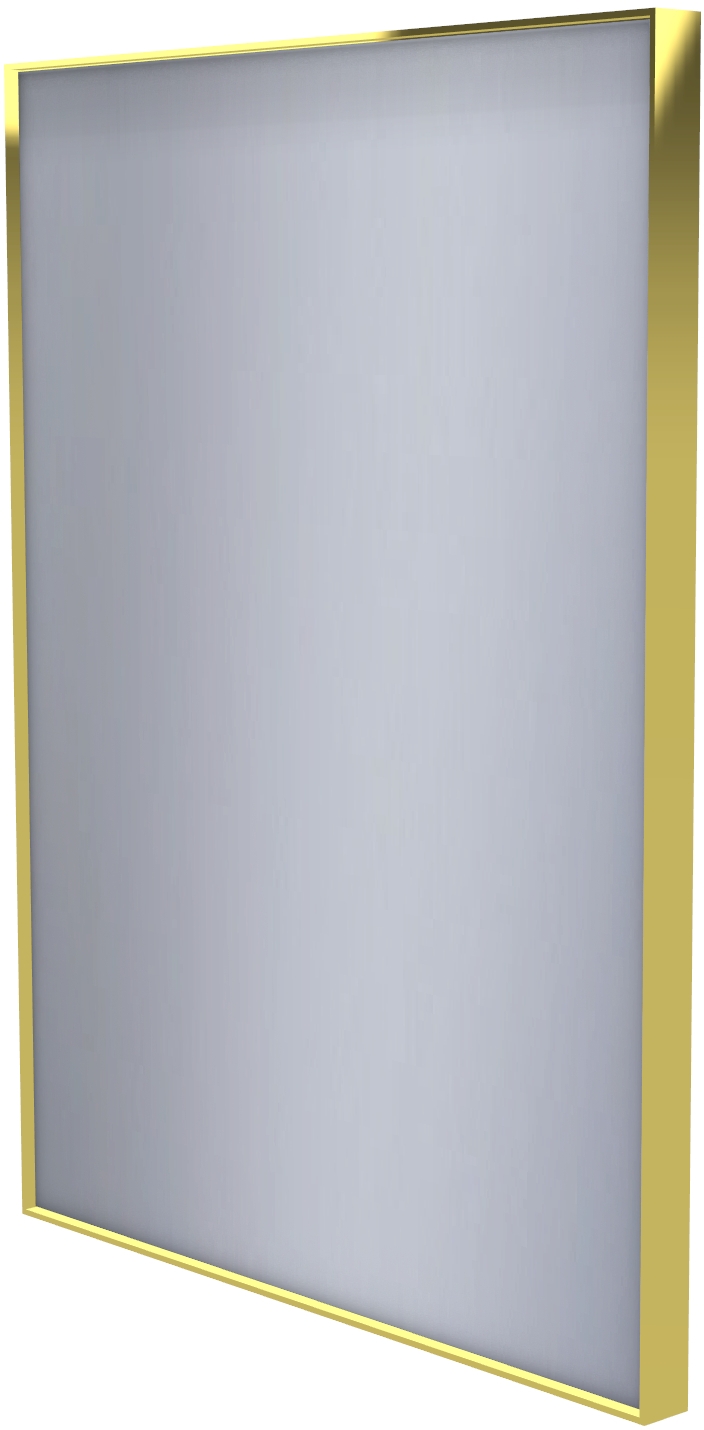 Dubiel Vitrum Stark miroir 60x80 cm rectangulaire doré 5905241008936