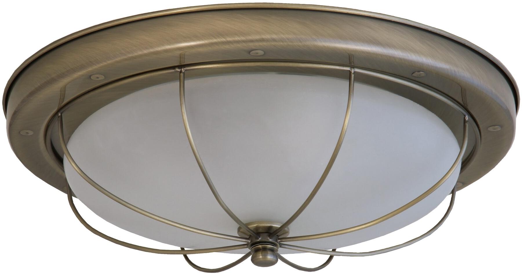 Rabalux Sudan plafonnier 2x40 W blanc-marron 7995