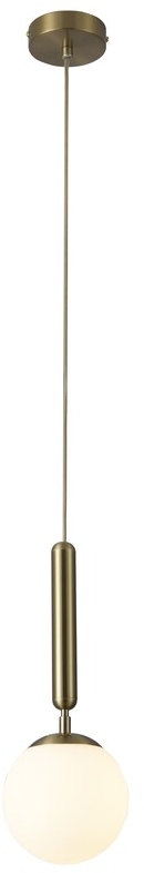 Rabalux Divina lampe suspendue 1x9 W blanc-doré 5352