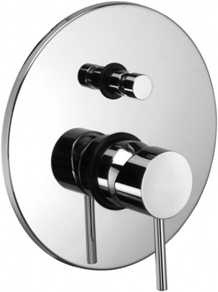 Paffoni Light mitigeur bain-douche encastrée chrome LIG015CR