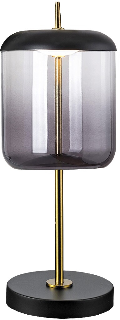 Rabalux Delice lampe de table 1x6 W noir-fumé-marron 5026