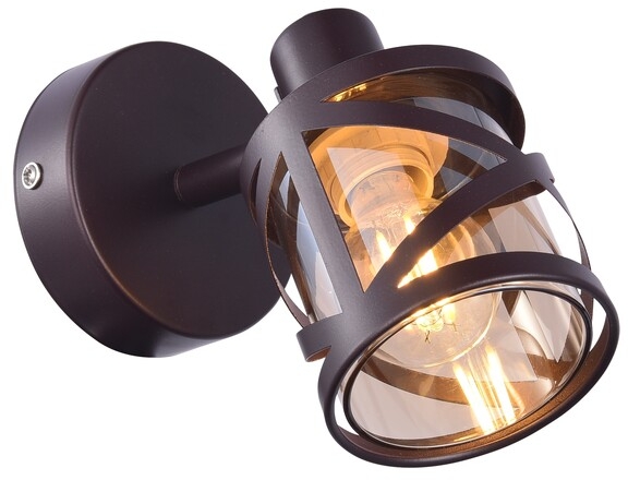 Rabalux Oberon applique murale 1x40 W ambre-marron 5335