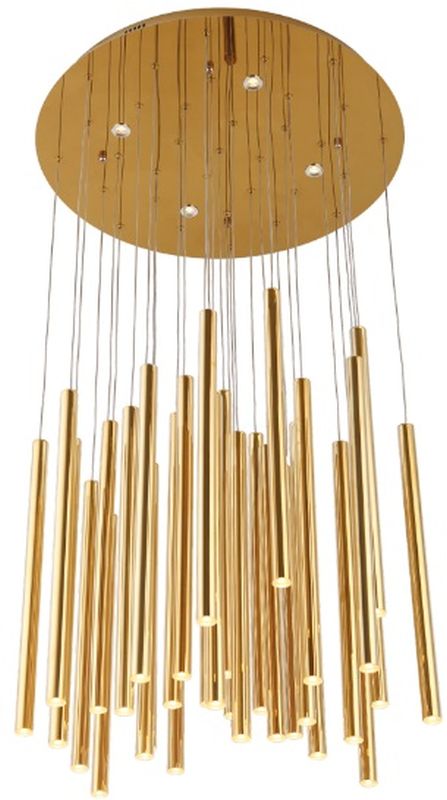 MaxLight Organic Gold lampe suspendue x3 W doré P0242D