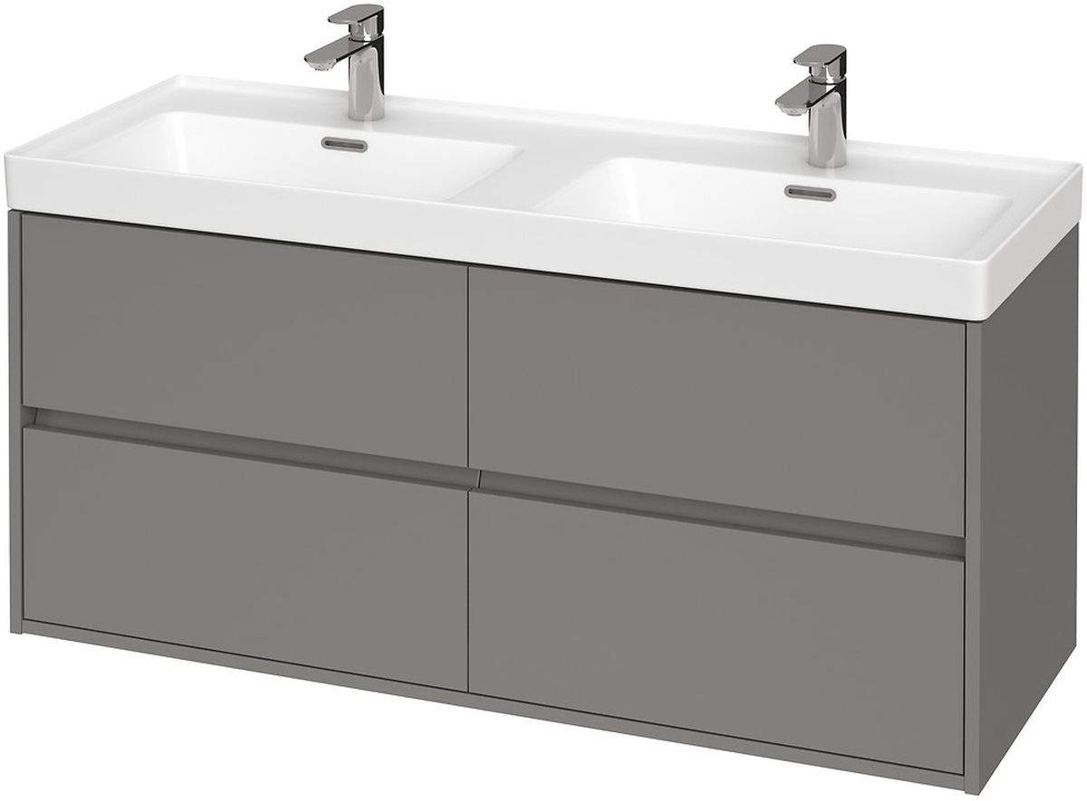 Cersanit Crea szafka 120 cm podumywalkowa wisząca szara S931-005