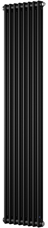 Instal Projekt Tubus 2 radiateur décoratif 149.3x38 cm podłączenie inférieur noir TUB2-150/08D50C31
