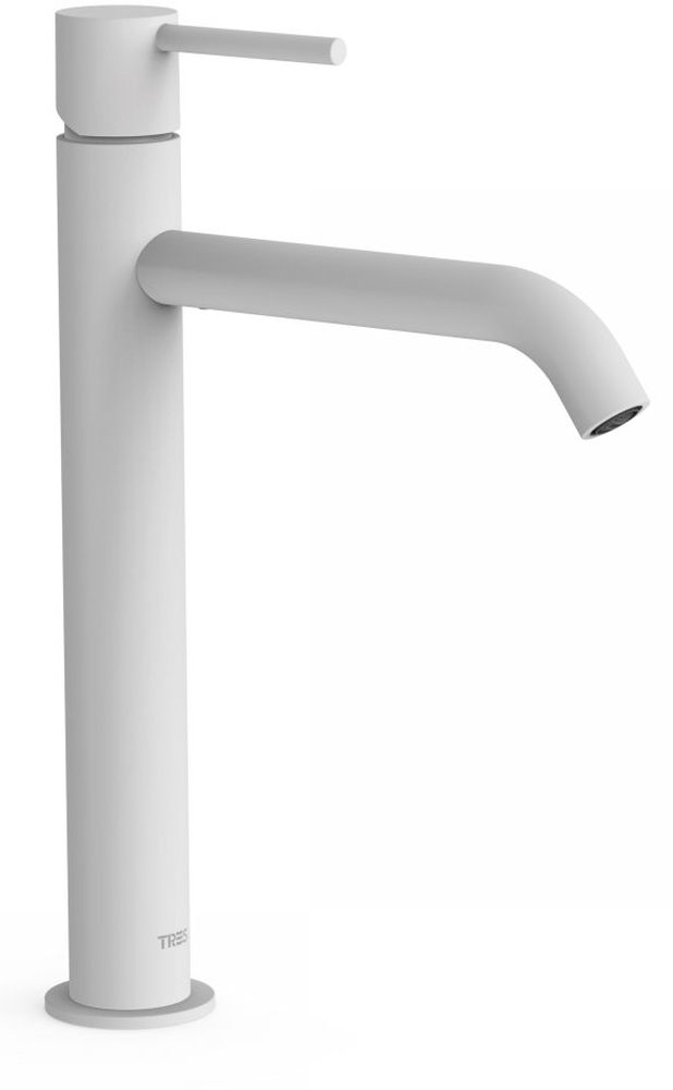 Tres Study Colors mitigeur de lavabo sur pied blanc 26230701BM