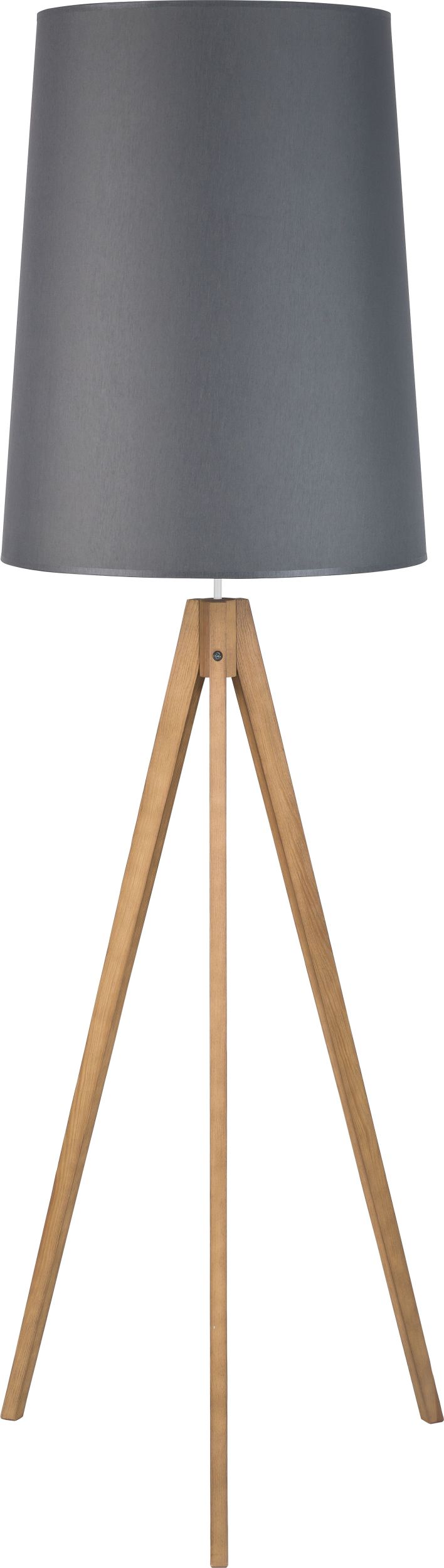 TK Lighting Walz lampadaire 1x15 W gris-bois 5046