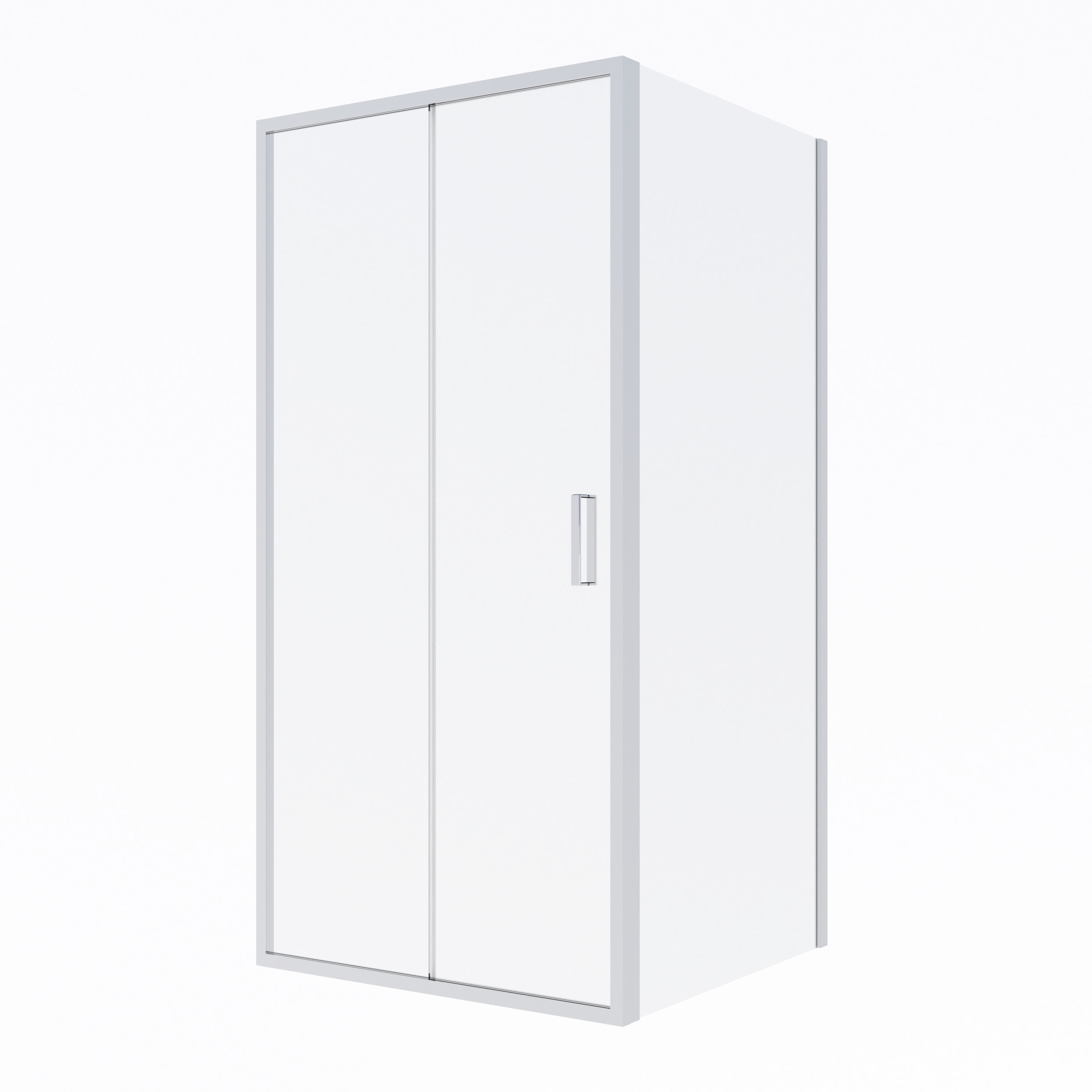 Set porte de douche Oltens Fulla 21200100, paroi de douche Oltens Fulla 22101100