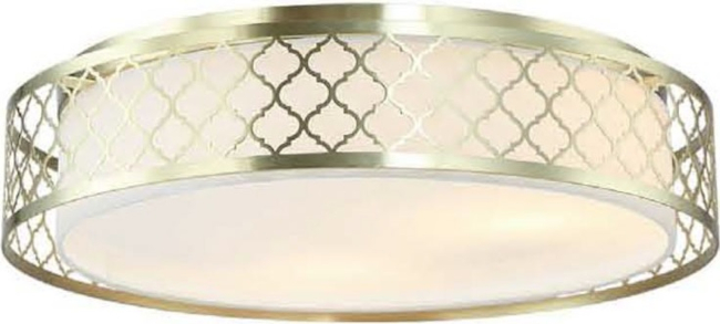 Open Design Cavalli plafonnier 3x15 W blanc-doré OR81015