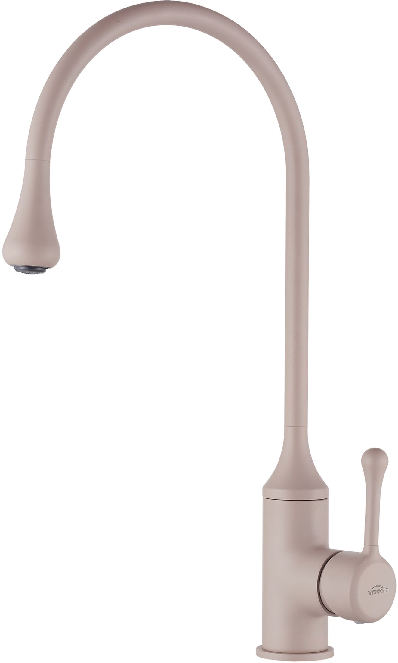 Invena Pingo mitigeur de cuisine sur pied beige BZ-55-L03