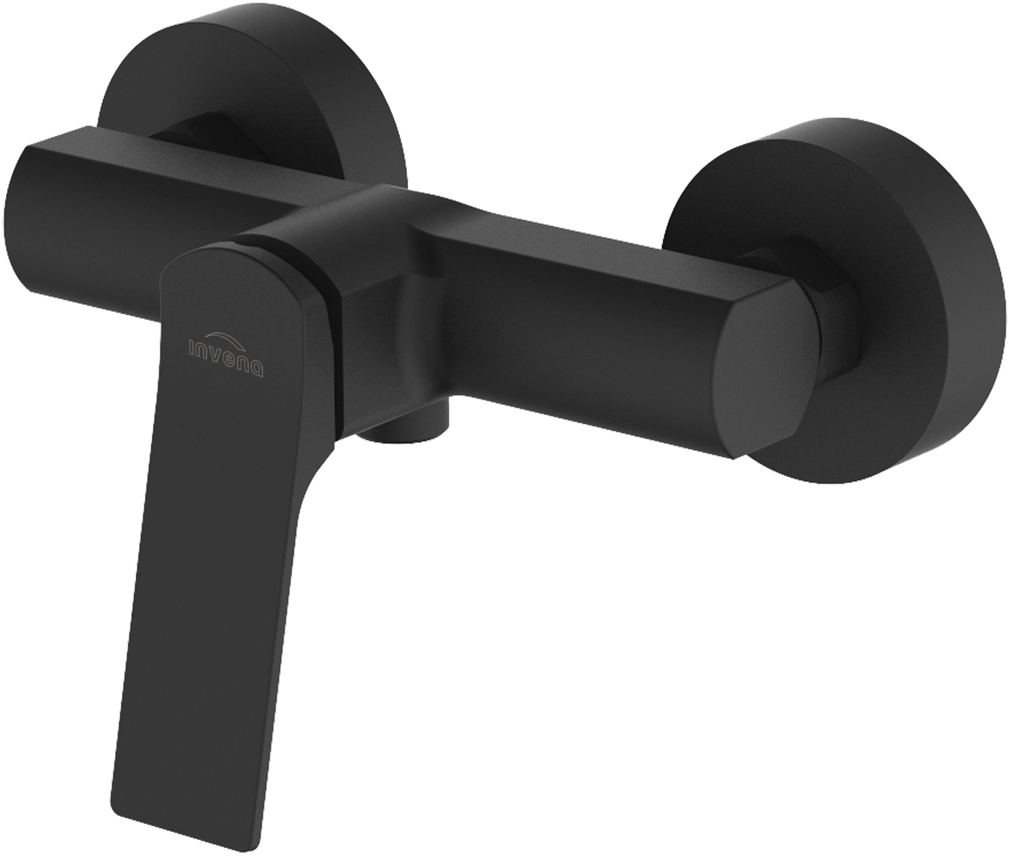 Invena Neri mitigeur de douche murale noir BN-01-004