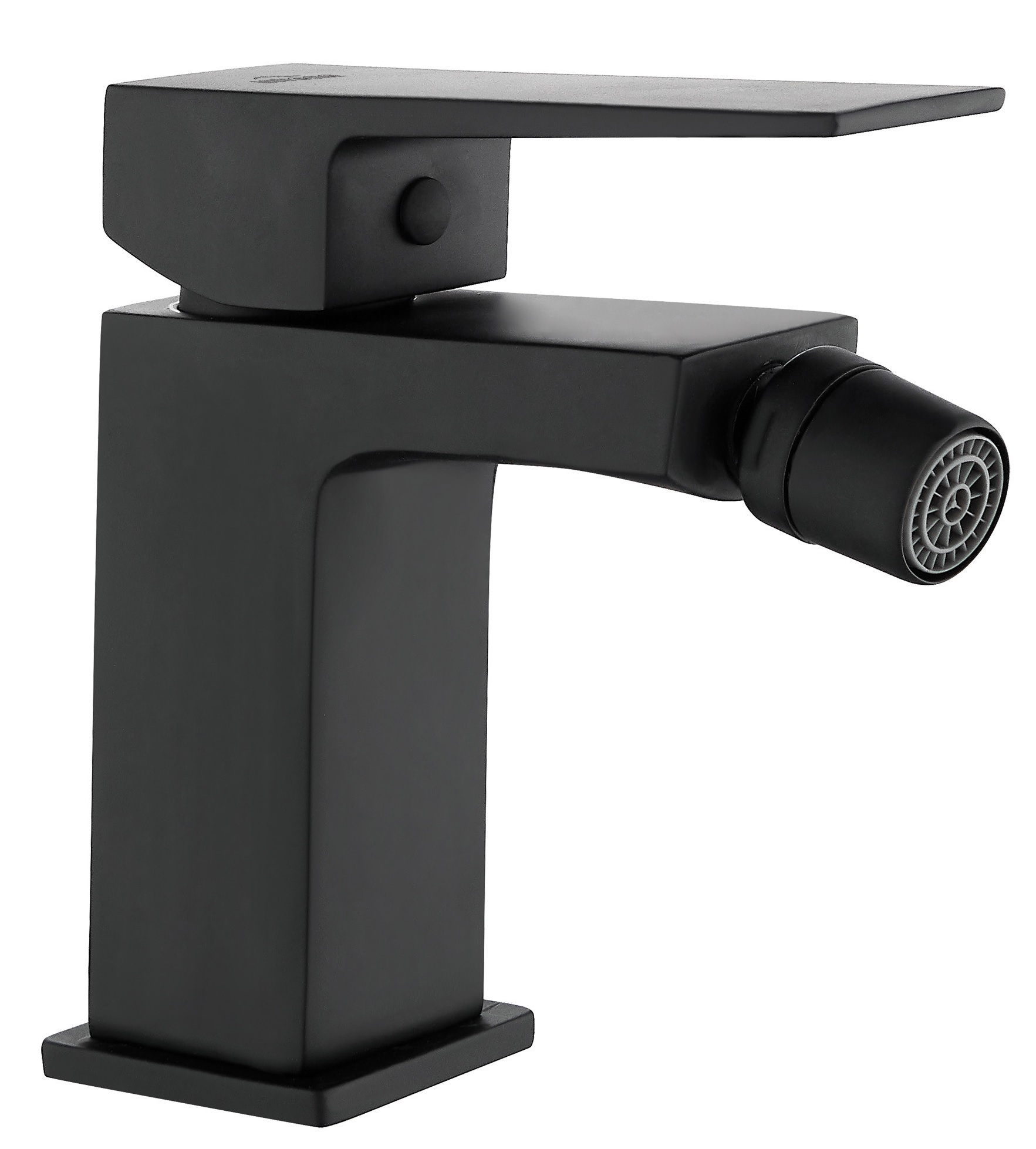 Invena Paros mitigeur de bidet sur pied noir BB-09-004