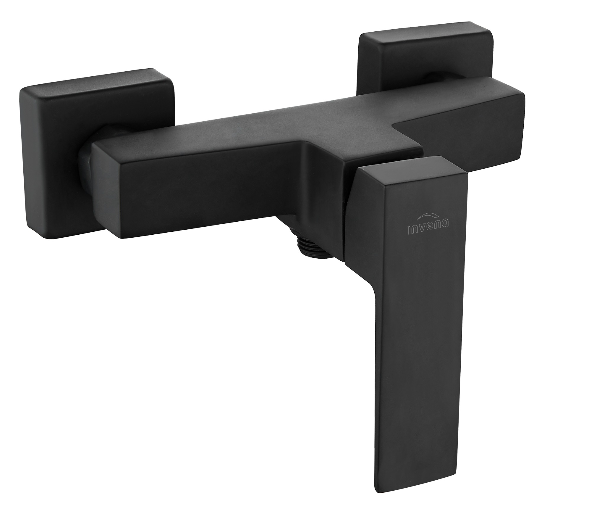 Invena Paros mitigeur de douche murale noir BN-09-004