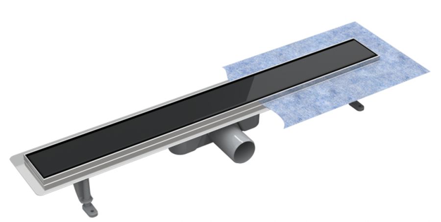 Besco Virgo Black drain de douche 70 cm noir OL-70-VBL