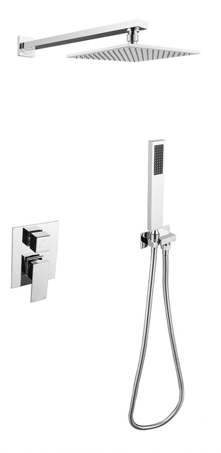 Besco Varium ensemble de douche encastré chrome BP-MVI-CH