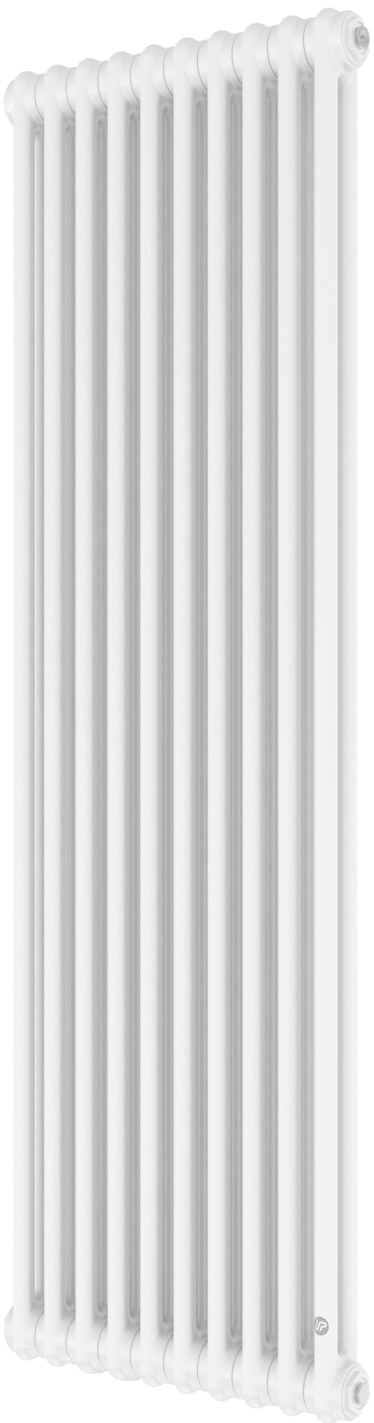 Instal Projekt Tubus 2 radiateur d’intérieur 149.3x47 cm podłączenie inférieur blanc TUB2-150/10D50