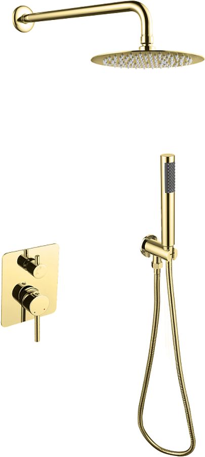 Besco Decco ensemble de douche encastré doré BP-DIII-ZL