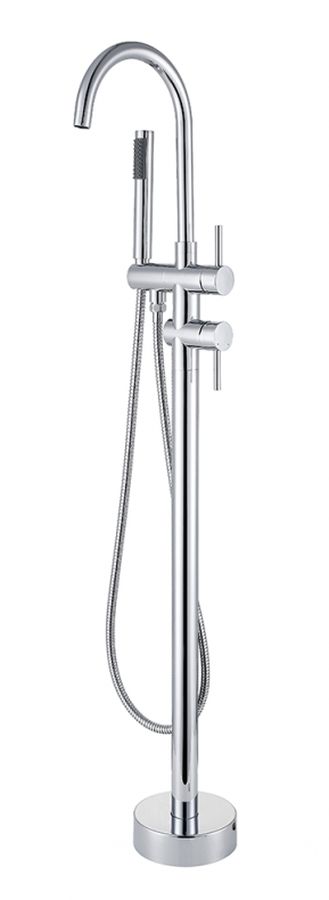 Besco Illusion mitigeur bain-douche autoportante chrome BW-III-CH