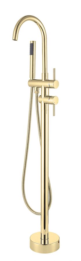 Besco Illusion mitigeur bain-douche autoportante doré BW-III-ZL