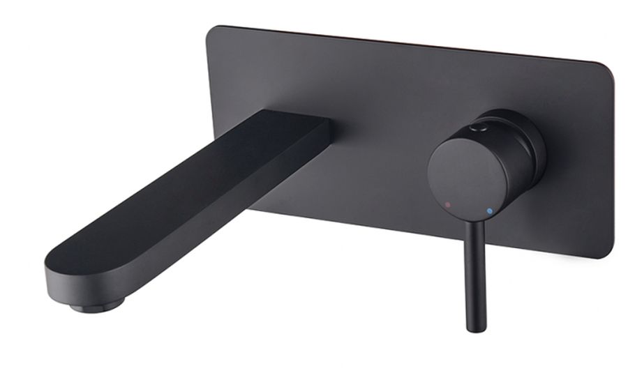 Besco Varium mitigeur de lavabo encastrée noir BU-MVS-CZ