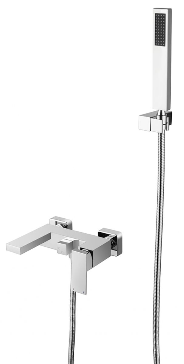 Besco Varium kit baignoire-douche mural chrome BW-MVS-CH