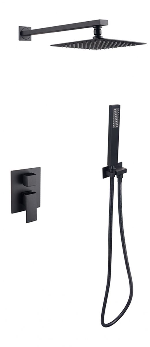 Besco Varium ensemble de douche encastré noir BP-MVI-CZ
